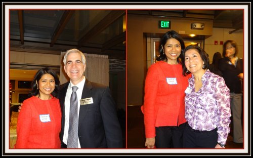 Attending the Washington Women Lawyers and other WA Minority Bar Association networking event.  